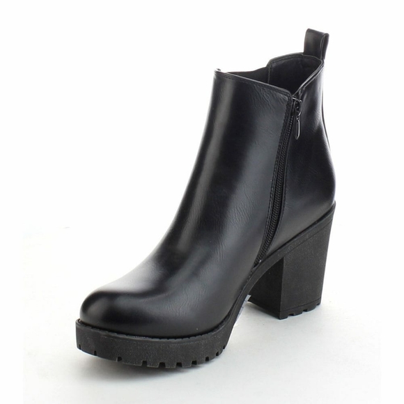 Slip on chunky heel ankle bootie - Picture 8 of 9